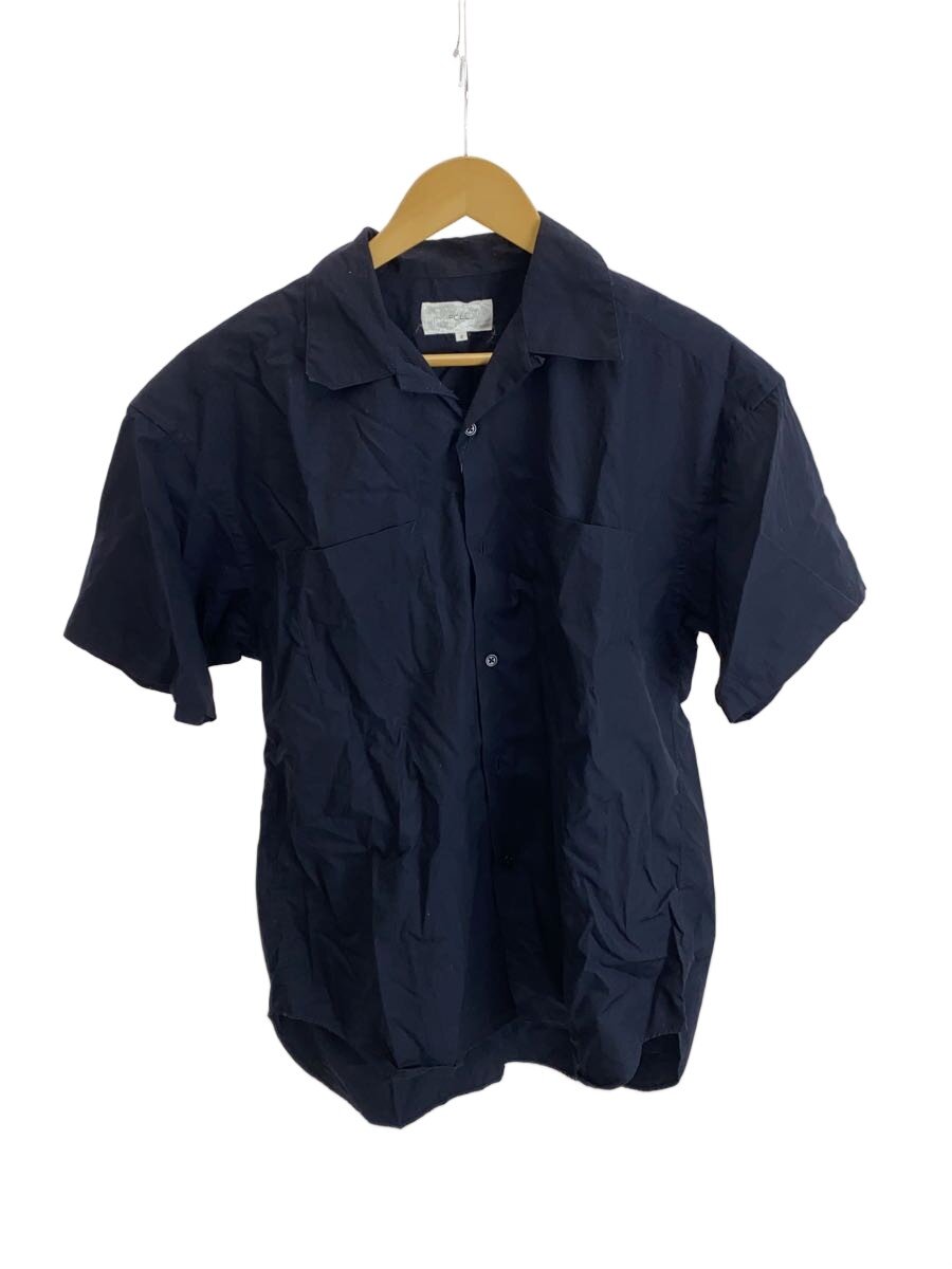 【中古】FOLL◆半袖シャツ/2/コットン/NVY/25-051-684-0000-1-0【メンズウェア】