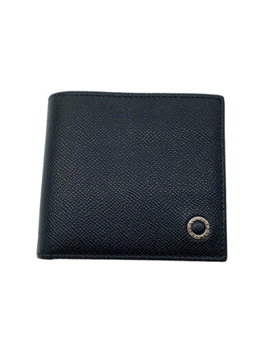 【中古】BVLGARI◆2つ折り財布/ブラック/無地/メンズ/30396【服飾雑貨他】 【中古】BVLGARI◆2つ折り財布/ブラック/無地/メンズ/30396【服飾雑貨他】