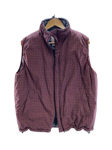 【中古】BEAMS +◆ダウンベスト/M/ナイロン/BRD/総柄/38-06-0018-139【メンズウェア】 【中古】BEAMS +◆ダウンベスト/M/ナイロン/BRD/総柄/38-06-0018-139【メンズウェア】