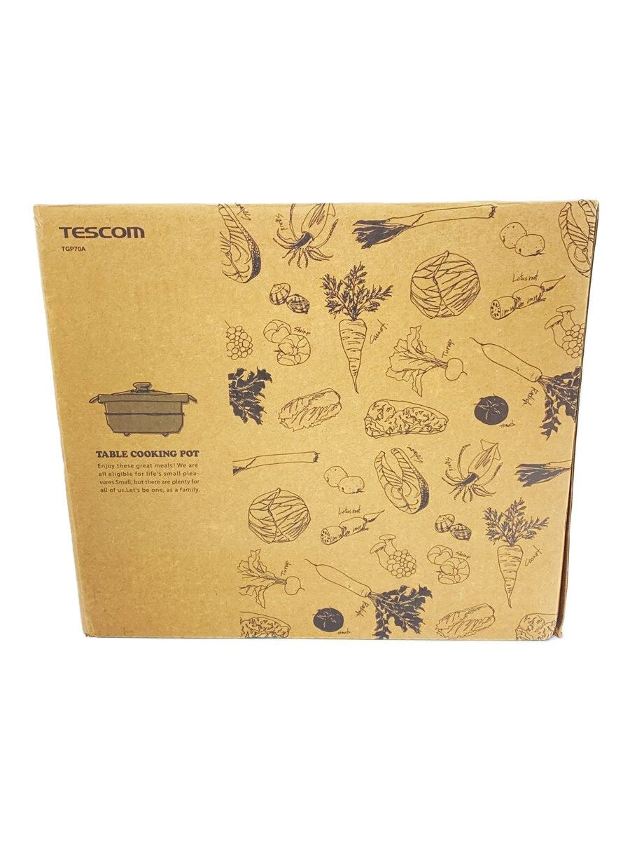 【中古】TESCOM◆グリル鍋 TGP70A-K【家電・ビジュアル・オーディオ】