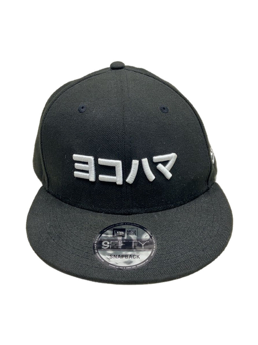 【中古】NEW ERA◆キャップ/--/コットン/BLK/無地/メンズ【服飾雑貨他】