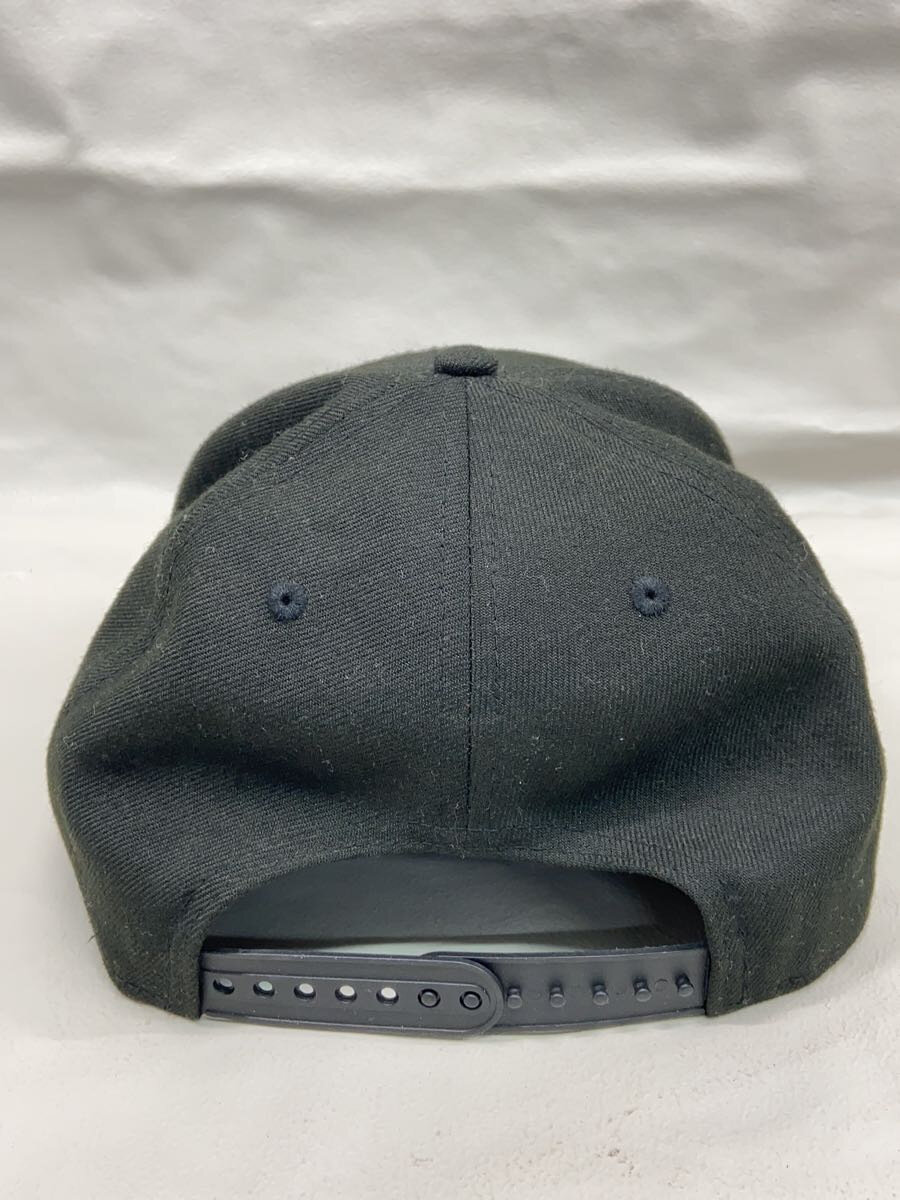 【中古】NEW ERA◆キャップ/--/コットン/BLK/無地/メンズ【服飾雑貨他】