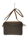 【中古】MICHAEL KORS◆JET SET ITEM LG EW CROSSBODY/レザー/BRW/35F8GTTC3B/内側汚れ有【バッグ】(4)