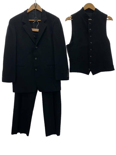 【中古】MEN’S TENORAS◆スリーピース/S/キュプラ/ブラック/TE-5512【メンズウェア】 【中古】MEN’S TENORAS◆スリーピース/S/キュプラ/ブラック/TE-5512【メンズウェア】