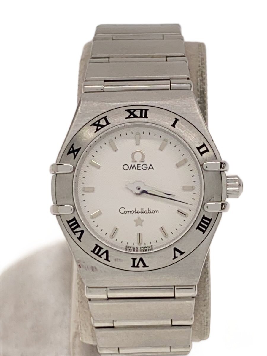 OMEGA - 【中古】OMEGA◆コンステレーション_’95_QZ_SS_23mm/アナログ/ステンレス/SLV/SLV//【服飾雑貨他】