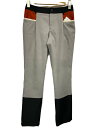 【中古】ISSEY MIYAKE◆ボトム/2/ポリエステル/GRY/IM44FF508【レディースウェア】
