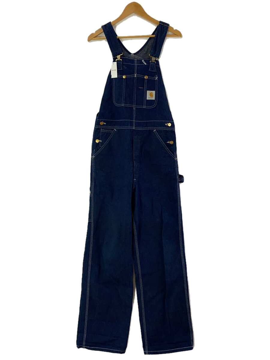 【中古】Carhartt◆80s/オーバーオール/34/コットン/IDG/無地//【メンズウェア】