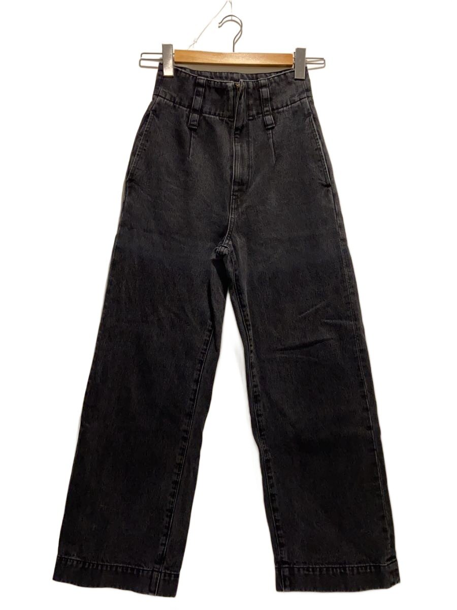 Sea Room lynn◆ワイドパンツ/23/コットン/BLK/001260033