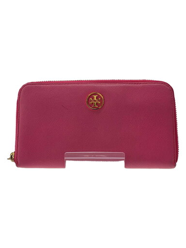 【中古】TORY BURCH◆長財布/ラウンドファスナー/PNK/レディース/コイン入れ内側汚れ【服飾雑貨他】 【中古】TORY BURCH◆長財布/ラウンドファスナー/PNK/レディース/コイン入れ内側汚れ【服飾雑貨他】