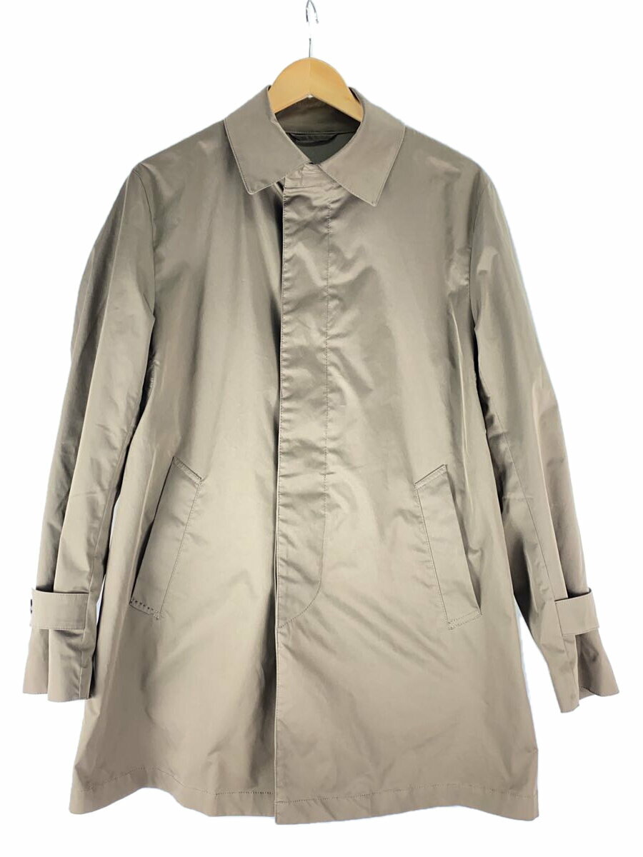 【中古】MACKINTOSH PHILOSOPHY◆ステンカラーコート/40/ポリエステル/KHK/無地【レディースウェア】