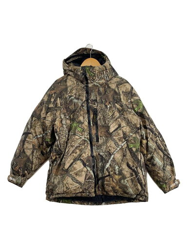 【中古】Supreme◆ダウンジャケット/S/ナイロン/KHK/カモフラ【メンズウェア】 【中古】Supreme◆ダウンジャケット/S/ナイロン/KHK/カモフラ【メンズウェア】
