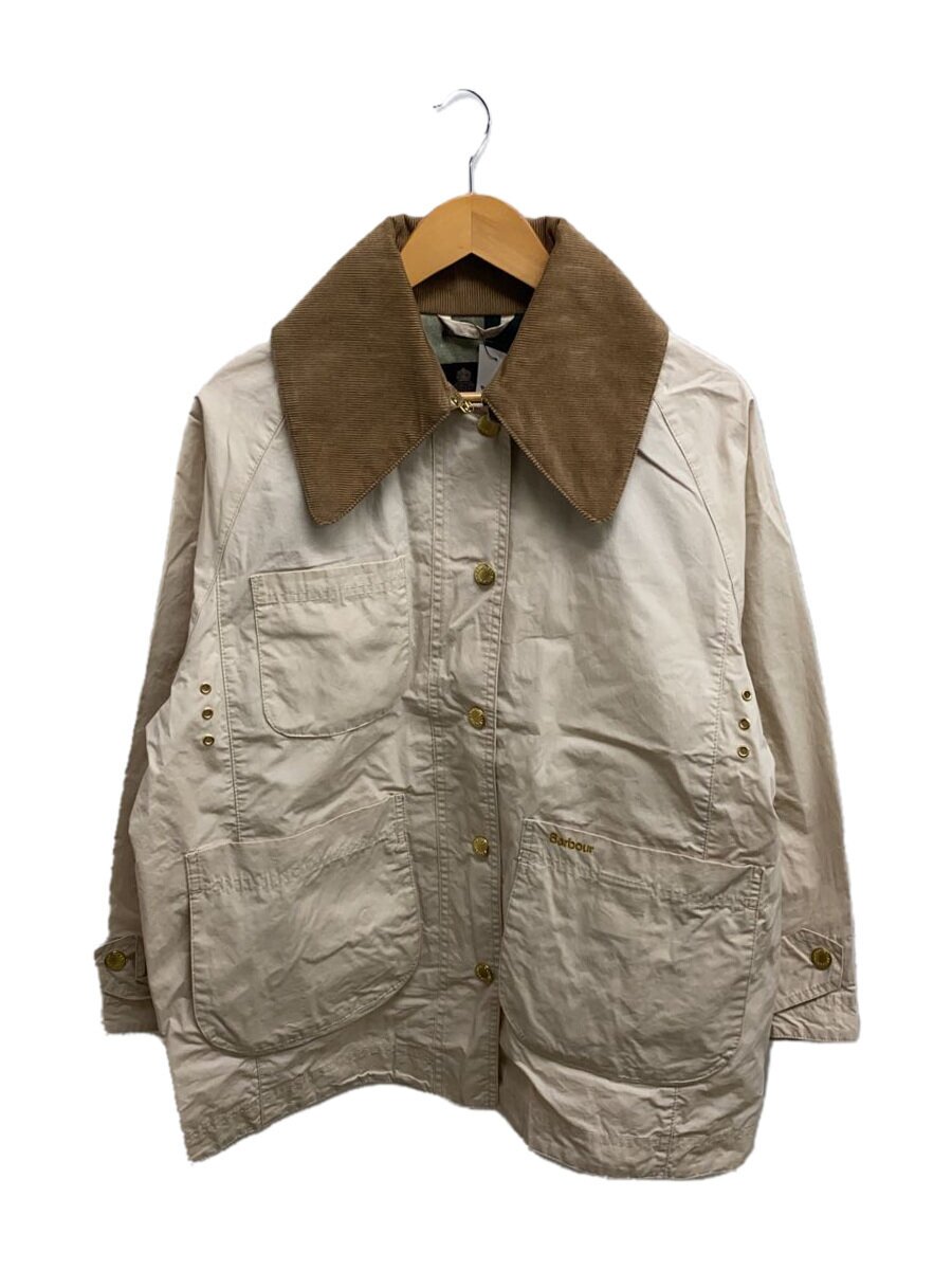Barbour◆ジャケット/10/--/BEG/無地/Re-Engineered