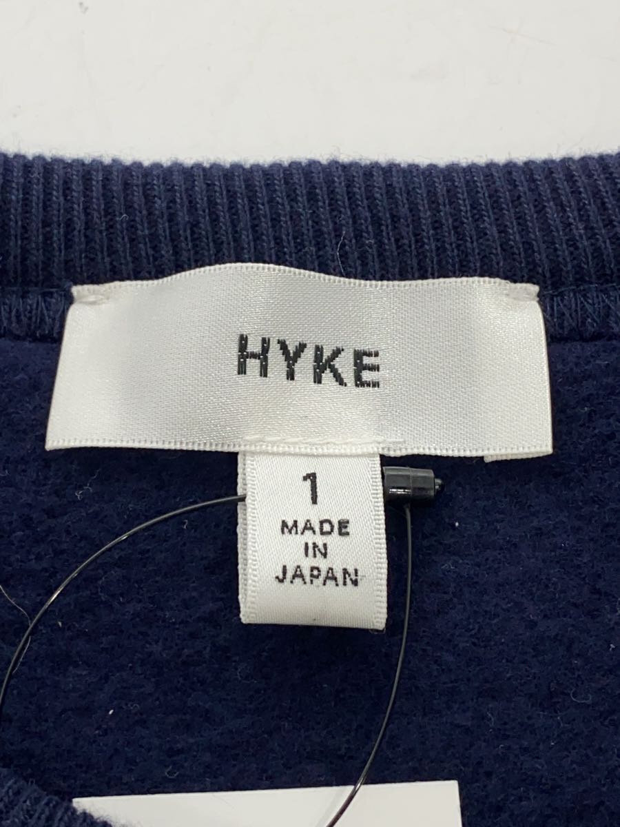 【中古】HYKE◆半袖カットソー/1/コットン/NVY/151-12044//【レディースウェア】