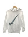 yÁzNIKEp[J[/ANIMAL SWSH HOODIE/XS/Rbg/WHT/CQ8025-100yfB[XEFAz