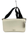 【中古】FURLA◆SPLENDIDA/2way/ショルダーバッグ/ハンドバッグ/エナメル/--/WHT【バッグ】