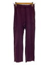 【中古】RAY BEAMS◆ボトム/0/コットン/PUP/63-23-0360-370/20AW/配色ラインリブパンツ【レディースウェア】