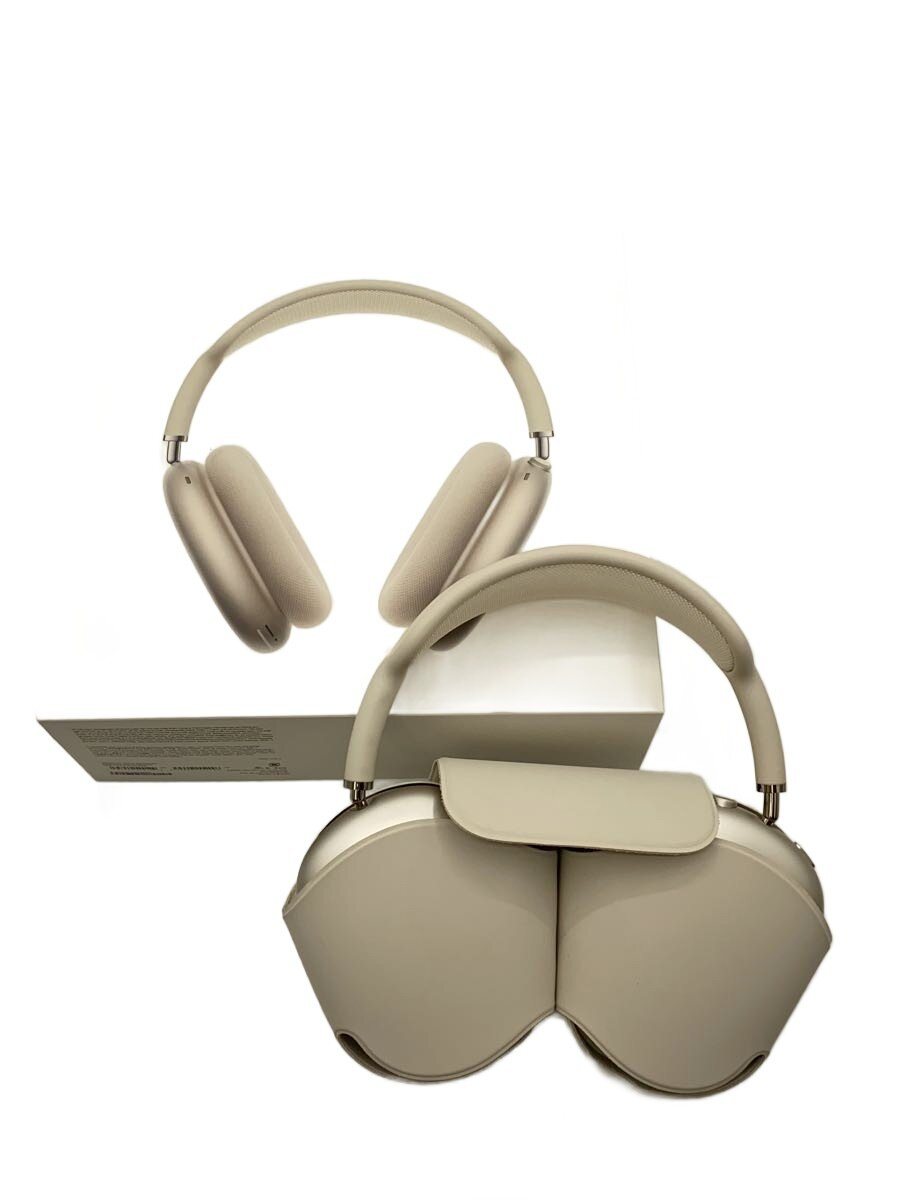 【中古】Apple◆ヘッドホン AirPods Max (USB-C) MWW53ZA/A [スターライト]【家電・ビジュアル・オーディオ】(2.0)