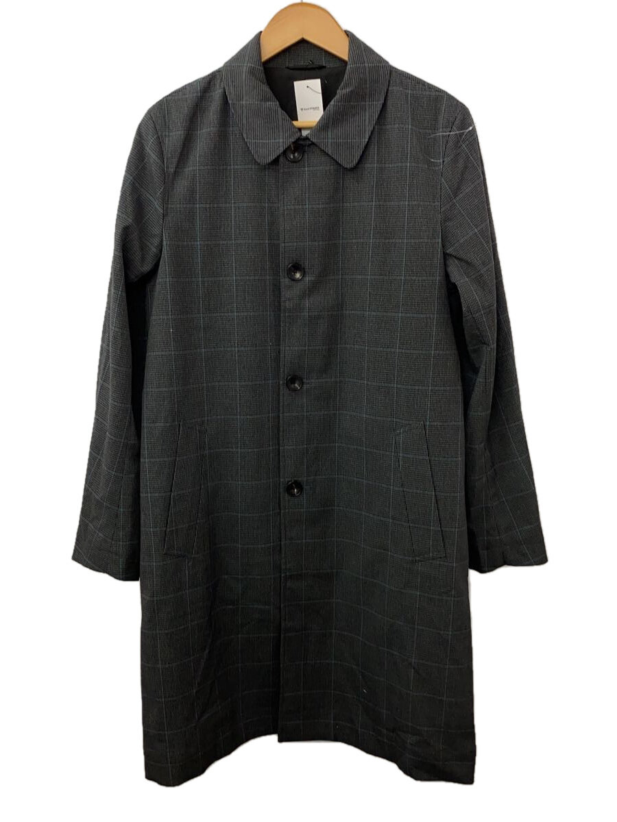 【中古】Saturdays NYC(SATURDAYS SURF NYC)◆ステンカラーコート/XS/ポリエステル/GRY/チェック/BB-69020-B【メンズウェア】