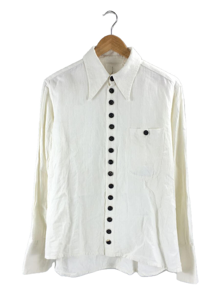 John Alexander Skelton◆アレキサンダー/スケルトン/長袖シャツ/SIZE M/S/WHT