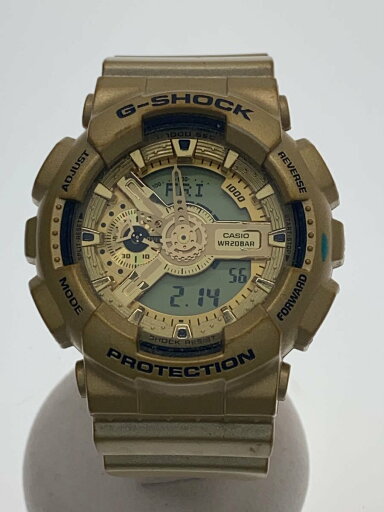 【中古】CASIO◆クォーツ腕時計・G-SHOCK/デジアナ/GLD【服飾雑貨他】 【中古】CASIO◆クォーツ腕時計・G-SHOCK/デジアナ/GLD【服飾雑貨他】