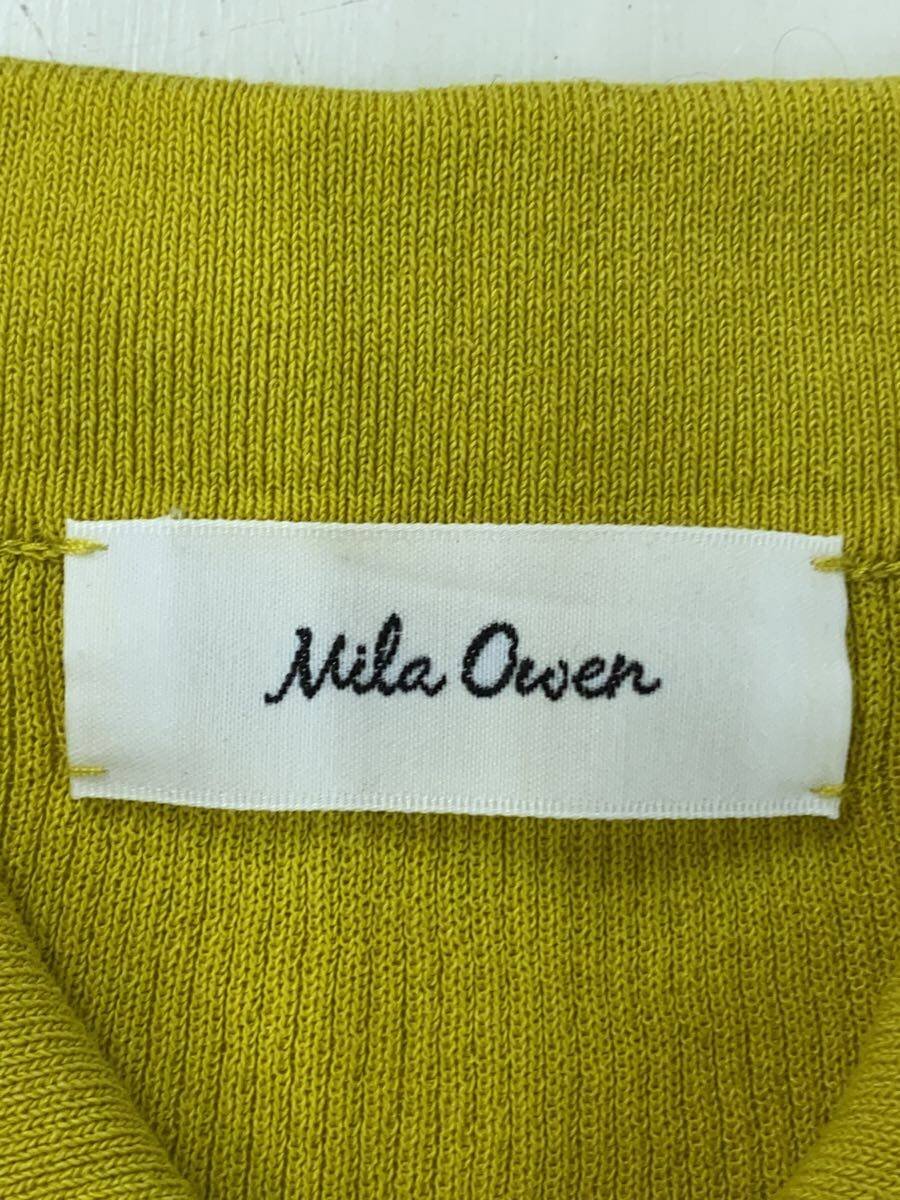 【中古】Mila Owen◆25SS/シアーポロリブニットプルオーバー/0/コットン/YLW/09WNT251116【レディースウェア】 jumblestore-37745793 2nd STREET 楽天市場店 サンプル画像3