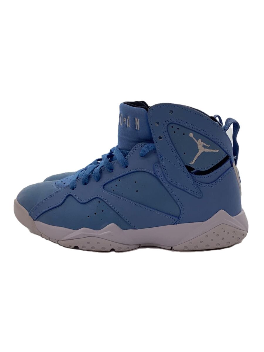 NIKE◆AIR JORDAN 7 RETRO/エアジョーダンレトロ/ブルー/304775-400/25cm/BLU