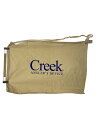 【中古】Creek◆ショルダーバッグ/コットン/ベージュ【バッグ】(4)