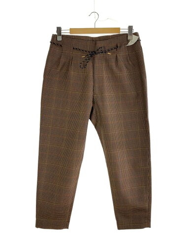 【中古】Sasquatchfabrix.◆19AW/TAPERED PANTS/L/ウール/BRW/19AW-PA9-010//【メンズウェア】 【中古】Sasquatchfabrix.◆19AW/TAPERED PANTS/L/ウール/BRW/19AW-PA9-010//【メンズウェア】