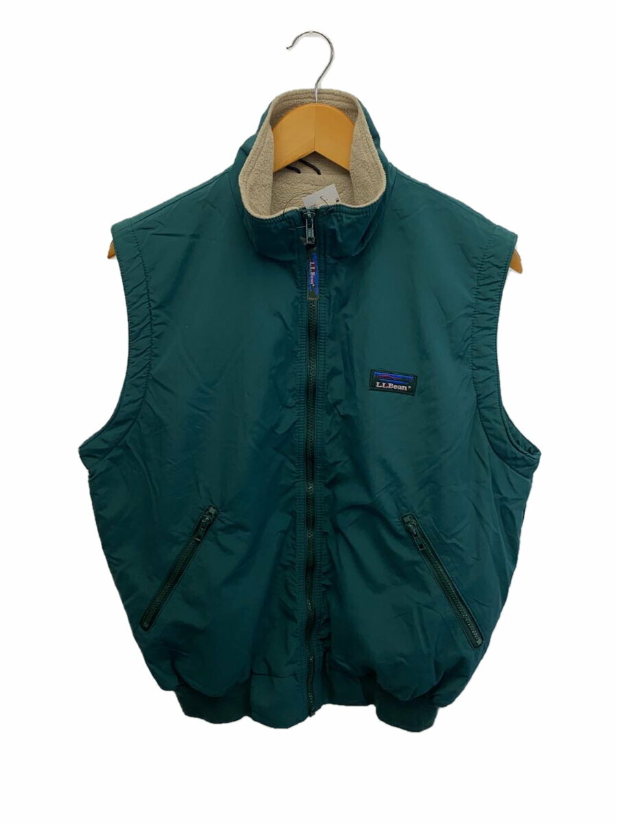 【中古】L.L.Bean◆80s/ベスト/--/--/GRN/無地【メンズウェア】