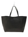 【中古】Rika◆トートバッグ/レザー/BLK【バッグ】