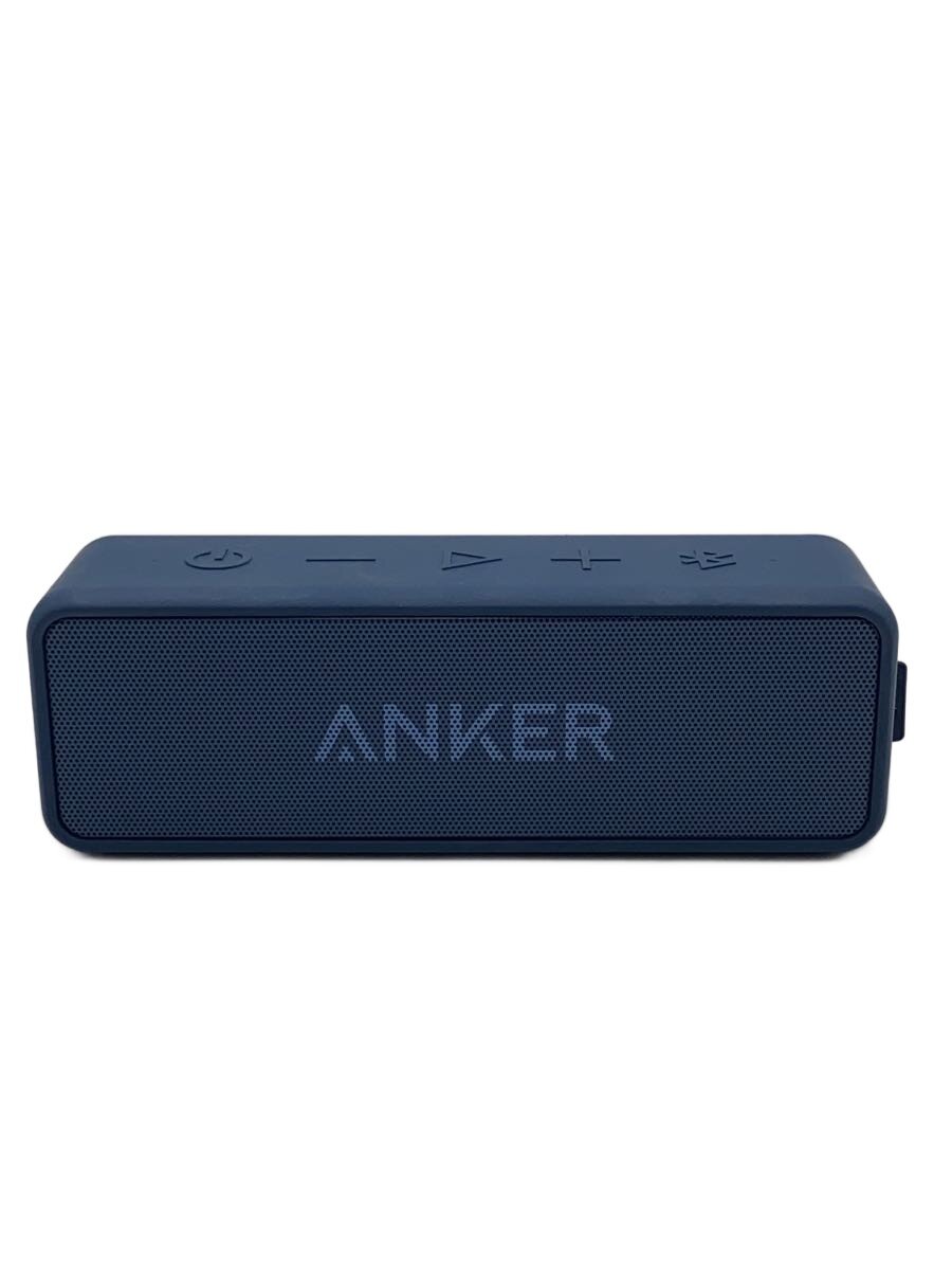 【中古】ANKER◆Bluetoothスピーカー ANKER SOUNDCORE 2 BLUE A3105035【家電・ビジュアル・オーディオ】