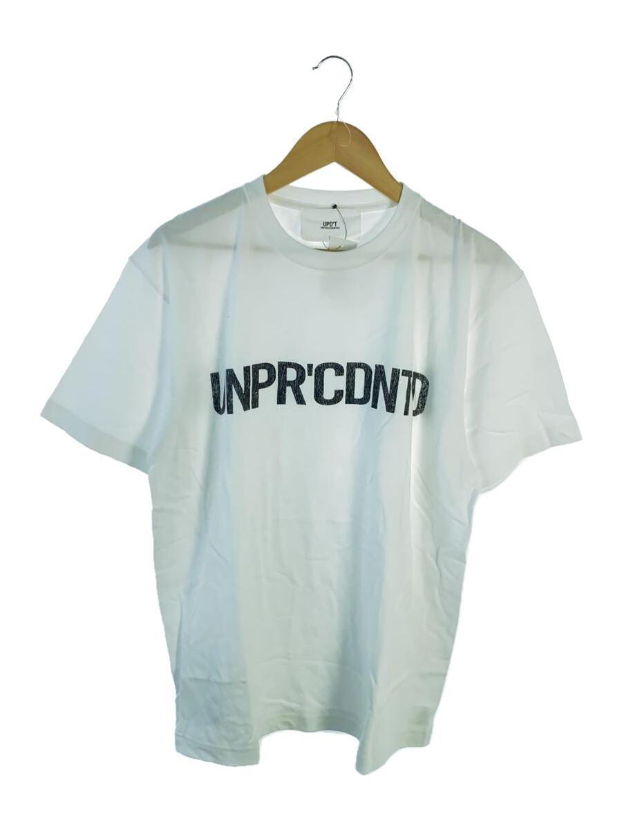 UPDT/UNPRECEDENTED/クルーネック/Tシャツ/FREE/コットン/ホワイト