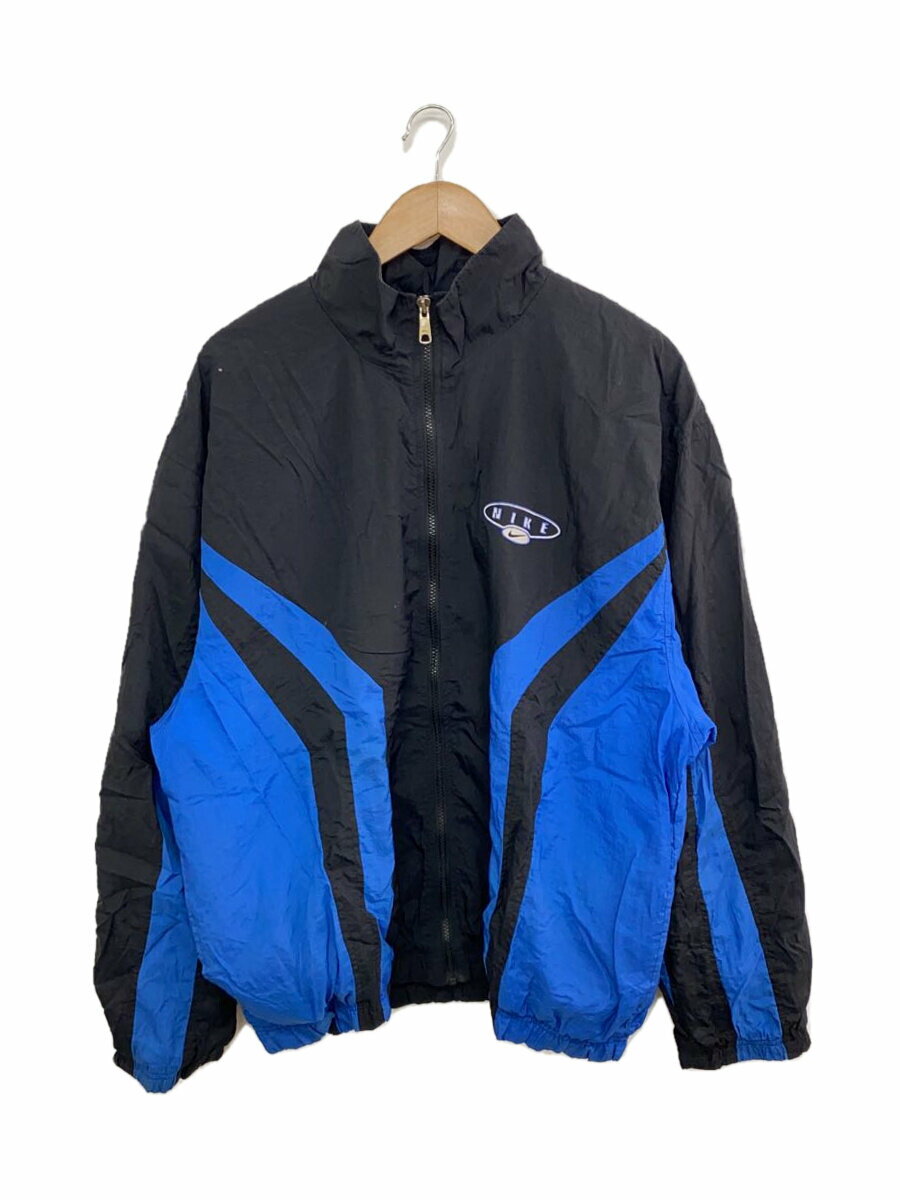 【中古】NIKE◆白タグ/ジャケット/XL/ポリエステル/BLK/H7 SDN【メンズウェア】