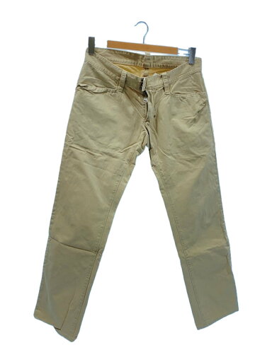 【中古】DSQUARED2◆ボトム/46/コットン/BEG/無地【メンズウェア】 【中古】DSQUARED2◆ボトム/46/コットン/BEG/無地【メンズウェア】