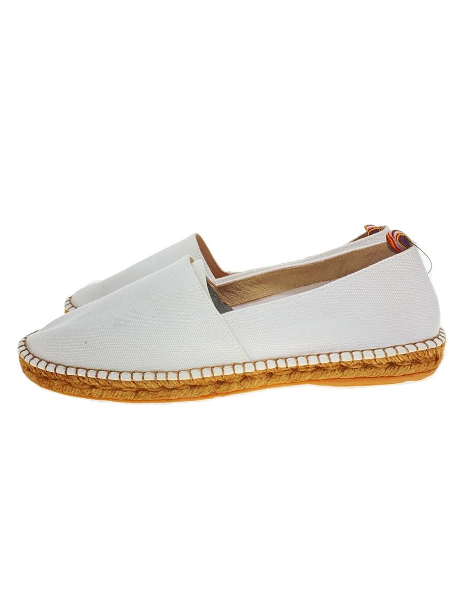 【中古】GAIMO◆CAMPESINO LONA BLANCO YUTE TOSTADO/シューズ/43/WHT/キャンバス【シューズ】