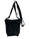 【中古】PORTER◆ショルダーバッグ/ブラック/ボーダー/70周年記念モデル【バッグ】(4)