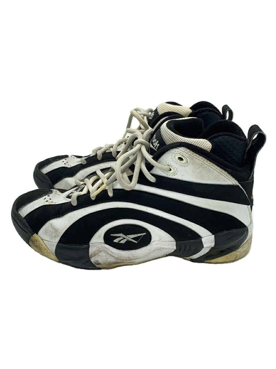 【中古】Reebok◆SHAQNOSIS/26cm/WHT【シューズ】