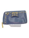 【中古】MIU MIU◆コインケース/レザー/NVY/レディース【服飾雑貨他】