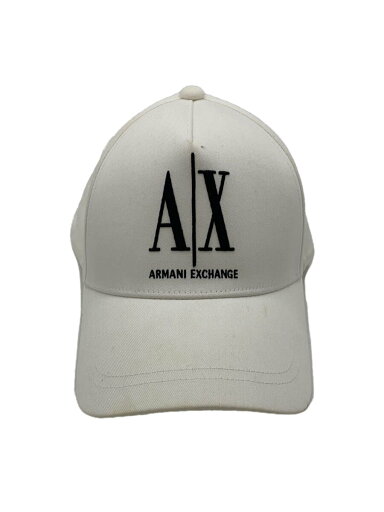 【中古】ARMANI EXCHANGE◆キャップ/FREE/ポリエステル/WHT/メンズ【服飾雑貨他】 【中古】ARMANI EXCHANGE◆キャップ/FREE/ポリエステル/WHT/メンズ【服飾雑貨他】