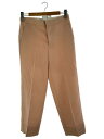 【中古】DRAWER◆22SS/ウールナナコ織マッケンパンツ/38/ウール/PNK/6514-236-1178//【レディースウェア】