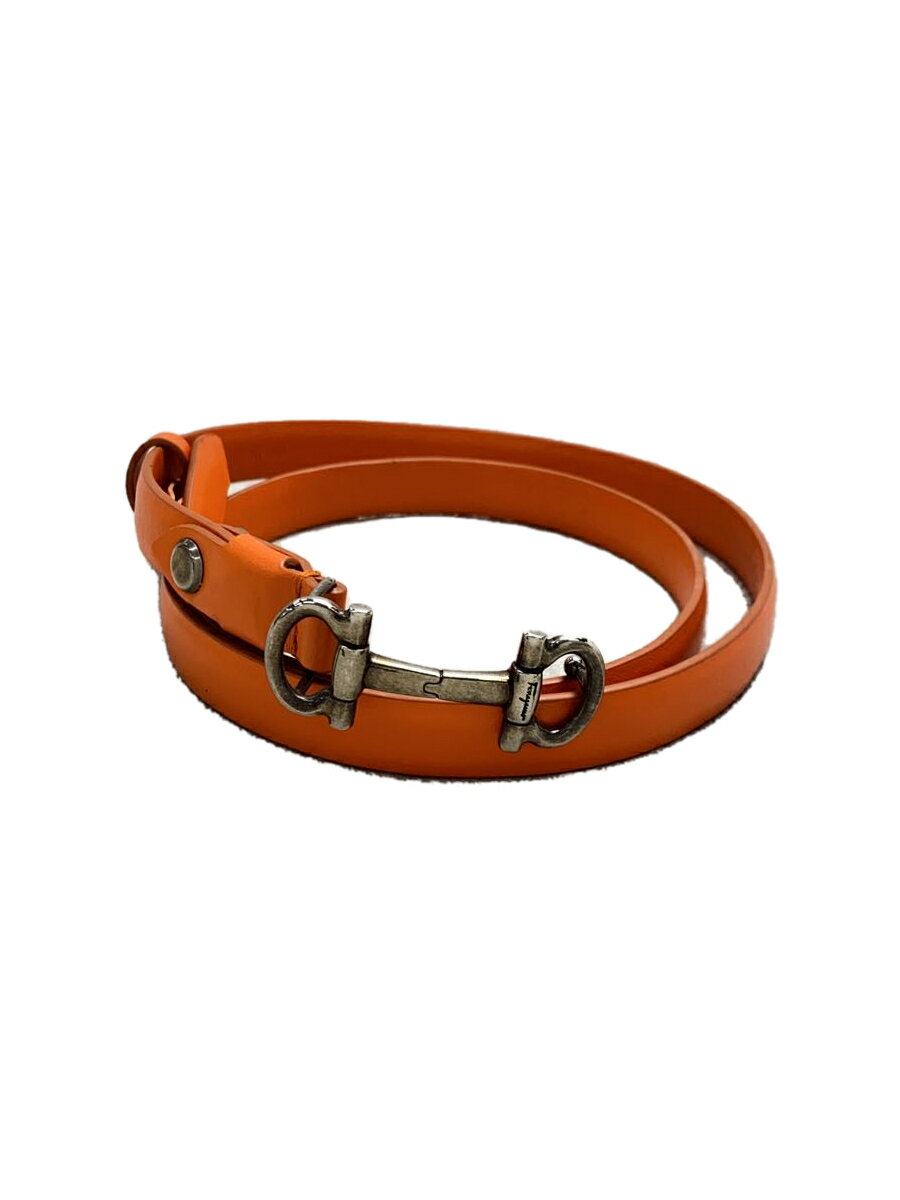 【中古】Salvatore Ferragamo◆ベルト/--/ORN/無地/レディース【服飾雑貨他】