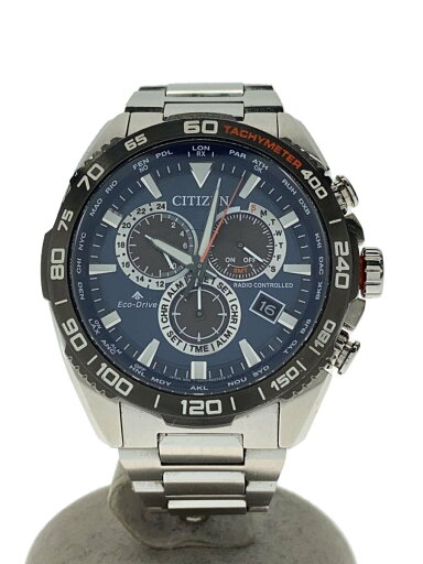 【中古】CITIZEN◆腕時計/アナログ/ステンレス/BLU/SLV/E660-R010514【服飾雑貨他】 【中古】CITIZEN◆腕時計/アナログ/ステンレス/BLU/SLV/E660-R010514【服飾雑貨他】