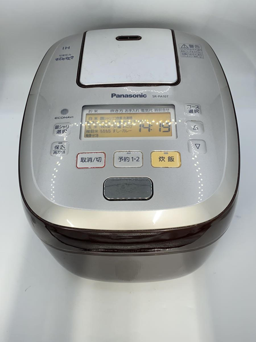 šPanasonicѰIH㡼Ӵ ɤ椭 SR-PA107-T [֥饦]/5.5ڲšӥ奢롦ǥ