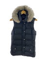 【中古】TOMMY HILFIGER◆ダウンベスト/M/ポリエステル/BLK/無地/ww0ww21020-094【レディースウェア】(4)