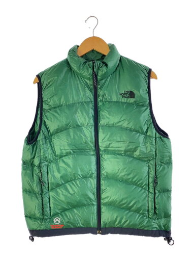 【中古】THE NORTH FACE◆ダウンベスト_ND13300H/M/ナイロン/GRN/無地【メンズウェア】 【中古】THE NORTH FACE◆ダウンベスト_ND13300H/M/ナイロン/GRN/無地【メンズウェア】