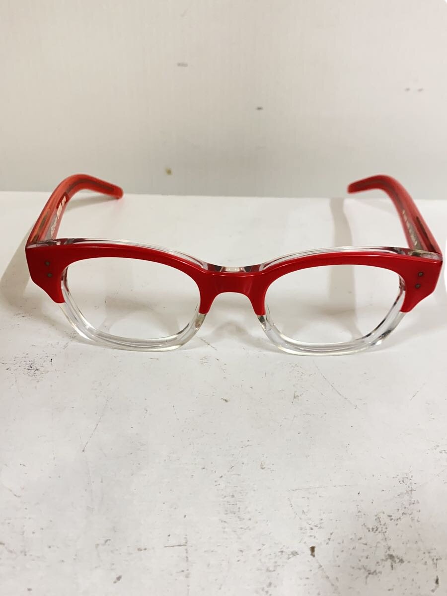 【中古】EFFECTOR◆メガネ/--/RED/メンズ【服飾雑貨他】