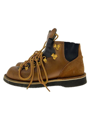 【中古】Danner◆トレッキングブーツ/US7/CML/レザー【シューズ】 【中古】Danner◆トレッキングブーツ/US7/CML/レザー【シューズ】