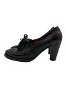 【中古】ARTISAN◆シューズ/37/BRW/チャンキーヒール/タッセル/ウイングチップ【シューズ】(4)