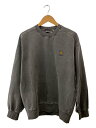 【中古】Carhartt◆スウェット/S/コットン/GRY/無地/シミ有【メンズウェア】(4)