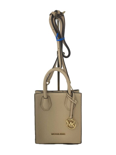 【中古】MICHAEL KORS◆ショルダーバッグ/レザー/BEG/無地/35S1GM9T0L【バッグ】 【中古】MICHAEL KORS◆ショルダーバッグ/レザー/BEG/無地/35S1GM9T0L【バッグ】